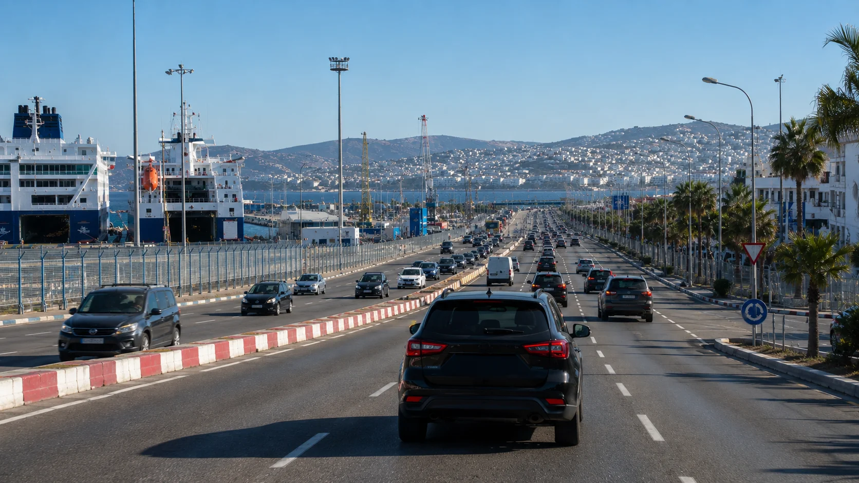 Puerto de Tánger Ville al Aeropuerto de Tánger